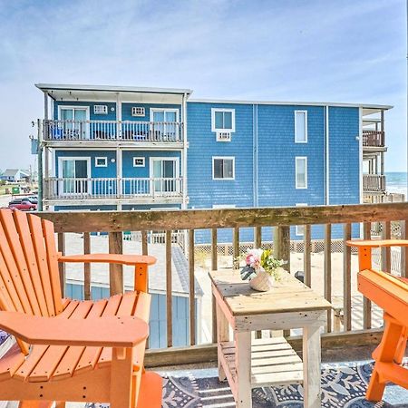 North Topsail Condo - Steps To Beach! North Topsail Beach Exterior foto